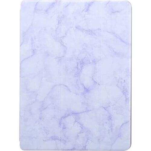 With Pencil Slot Holder Smart Marble Skin PU Leather Tablet Protective Shell for Pro 10.2 Case Inch 2019 Stand Cover Funda+pen