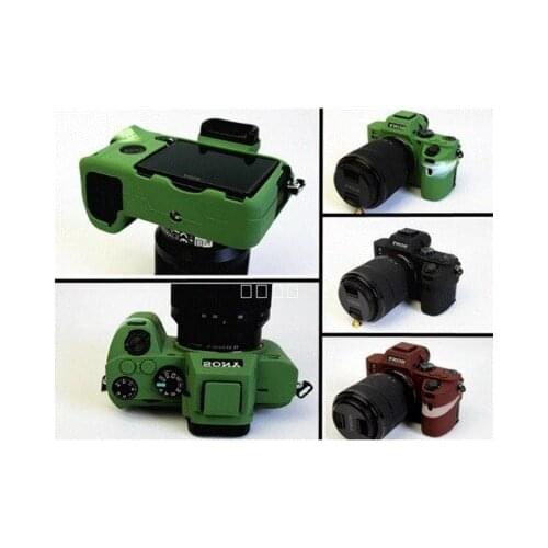 Camera Nice Soft Silicone Rubber Camera case bag Lens bag for SONY A7RII a7ii a7s ILCE-7RM2 Soft Lens bag