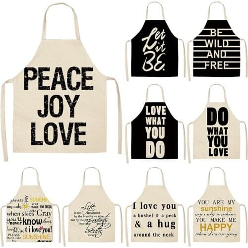 Love pattern goods for home kitchen Apron for hairdresser kitchen apron women Apron for kitchen cooking accessories Child apron