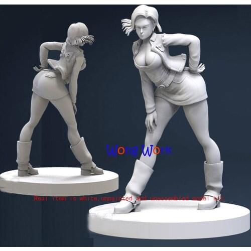 Wong Work Unpainted 1/10 16.5cmH 1/8 20cmH 3D Printing Unassembled Garage Kits GK Model Kit Figure Statue Hollow TTG-210714-1