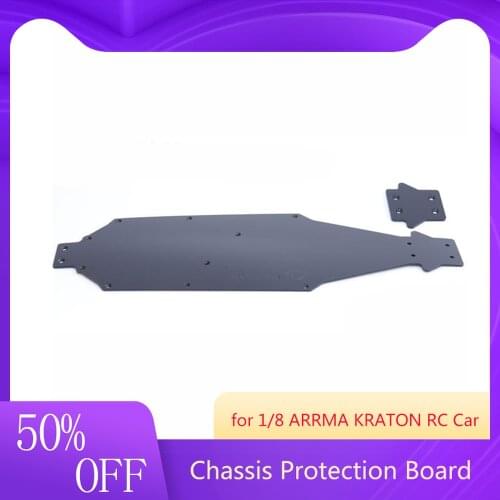 RC Car Chassis Protection Board for 1/8 ARRMA KRATON RC Car Bottom Guard Plate Rear Anti-collision Bumper Upgrade Part