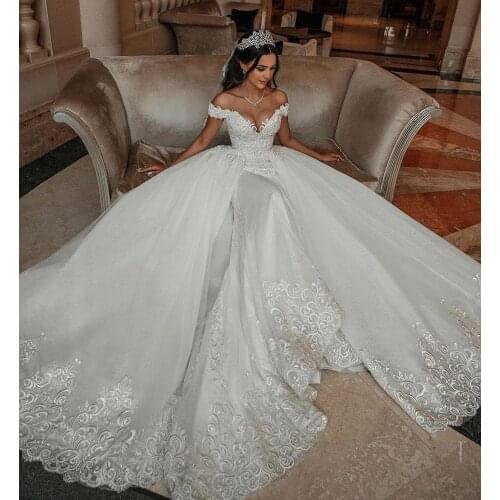 Wedding Dresses 2023 Comes Sexy Off The Sholder Sexy Saudi Arabic Vestidos De Novia Stunning