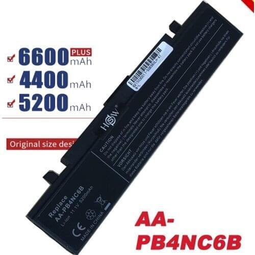 Hot 6cell Laptop Battery For Samsung R560 AA-PB4NC6B R60 P210 P460 P50 P560 P60 Q210 R39 R40 R408 R41 R410 R45 R460 R509 R510Fre