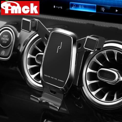 For Mercedes Benz A CLA Class W177 V177 C118 W118 2019 2020 Car Mobile Phone Holder Central Control Air Vent Bracket Accessories