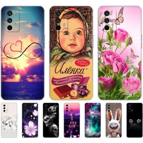 For Realme GT 5G Case Back Phone Cover For OPPO Realme GT 5G RMX2202 Case 6.43" Coque Bumoer Silicon Soft TPU Shell Dropshipping