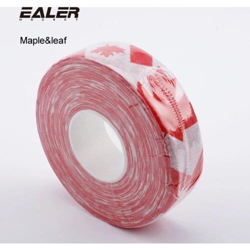 COLDINDOOR 2 Pc Hockey Stick Tape 2.5cm x 25m Multipurpose Colorful Sport Safety Cotton Cloth Enhances Puck Handling Elbow G