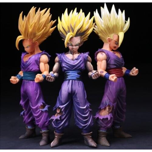 2 Styles Battle Damaged Version Action Figures Toy 230mm Figurine Manga Color Son Best Model Gifts 23cm