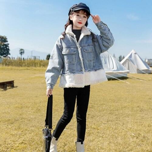Джинсовые куртки для девочек FairyTown China At AliExpress