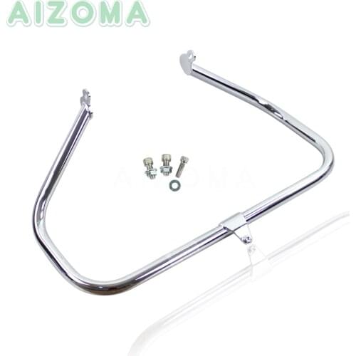 Chrome Engine Bumper Guard Crash Bars Protector 49050-09A for Harley Touring Road Glide Electra Street Glide FLH FLHR FLTR 09-19