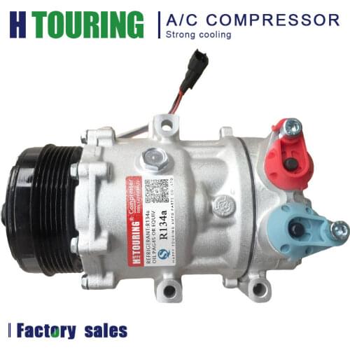 SD7V16 AC Compressor For Car Ford Mondeo S-MAX 2.0 2.3 07-14 6G9119D629DB 6G91-19D629-DG 7G9119D629AD 6G9119D629DC 1674615 12771
