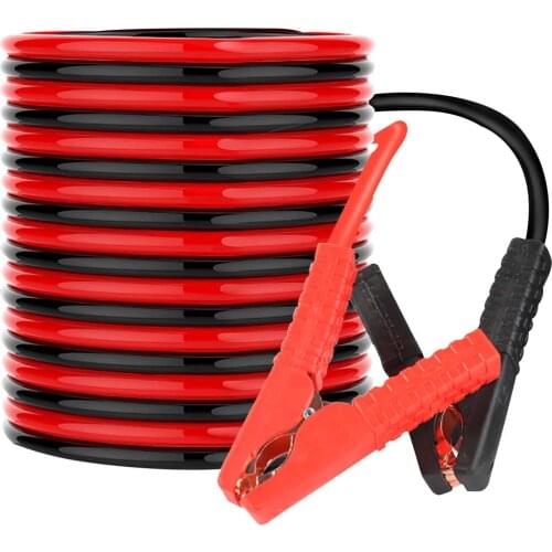 New 4m 2000a Car With Firewire Battery Cable Battery Clip Connection Cable Car Battery Jumper Line Emergency Power Start Cable