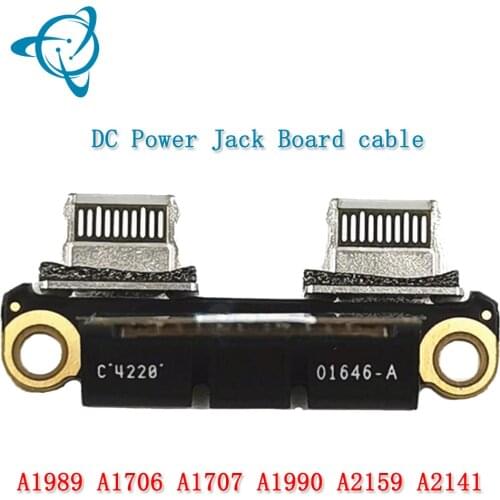 Shenyan New A1706 A1707 A1989 A1990 A2159 A2141 DC Power Jack Board Connector cable For Macbook Pro Retina 13" 15" 821-01646-A