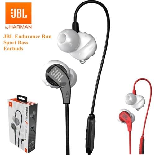 Official Original JBL Endurance Run In-ear Earphones Sport Bass Sweat-proof Magnetic Earbuds In-line Control Handsfree with Mic