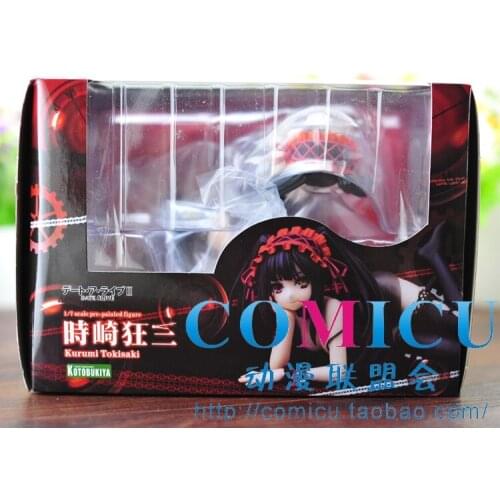 Hot Comic Anime Date A Live Nightmare Elohim Kurumi Tokisaki Bend Over Sexy 18CM Action Figure Toys