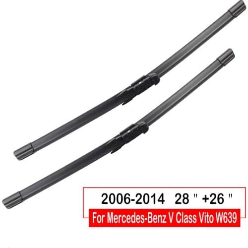 Windshield Wiper Blade For Mercedes-Benz V Class Vito W639 2006-2014 Car Accessories front window windscreen wiper blade