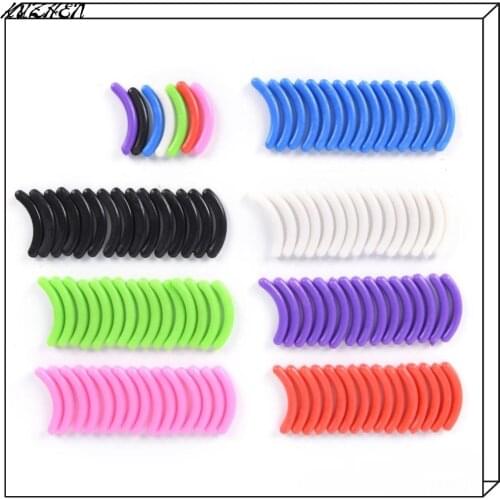 15Pcs/set Eye Lash Curling Makeup Accessory Eyelash Curler Replacement Silicone Pad High Elastic Renewable Curler Makeup Tools