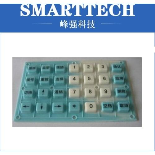 Silicone Rubber keyboard for Industry Control