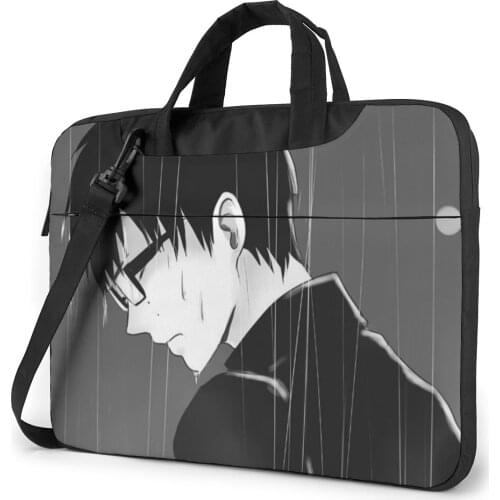 Ao No Exorcist Laptop Bag Case Waterproof Stylish Computer Bag Travel With Handle Laptop Pouch