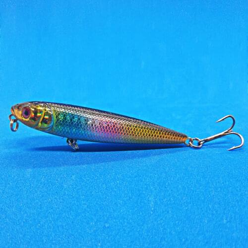 DHYJSFDC water surface Minnow 8cm 8.6g Wobbler Deep Fishing Lure Crankbait Jerkbait Bait Perch Pesca Wobblers Fishing Lures