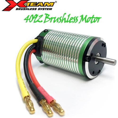 X-TEAM Brushless-Motor 4092 Series BLDC Motor Electromotor for RC Cars (1/8 Trial, on-road, Buggy-Monster)
