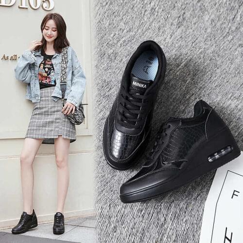 Platform Sports Shoes Woman Female Sneakers Womens Sport Shoes Womens Running Trainers Shoes Woman Sports Walking White