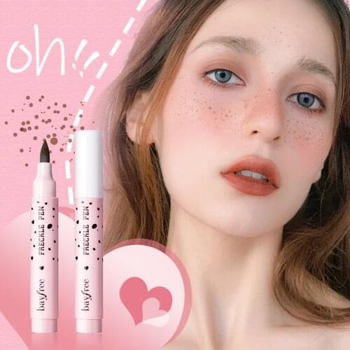 1PCS Freckle Pen Easy Color Eyeliner Lasting Waterproof Natural Lifelike Dot Spot Pen Create Face Effortless Sunkissed Makeup