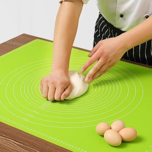 70x70cm Large size Non-Stick Silicone Baking Mat Thickening Flour Rolling Dough Liner Pad Pastry Cake Bakeware Kitchen Tools