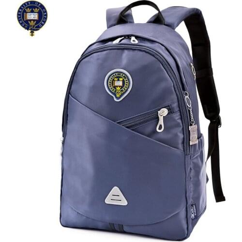 UNIVERSITY OF OXFORD children student/books computer School bag computer backpack portfolio rucksack for Boy for class 4-6