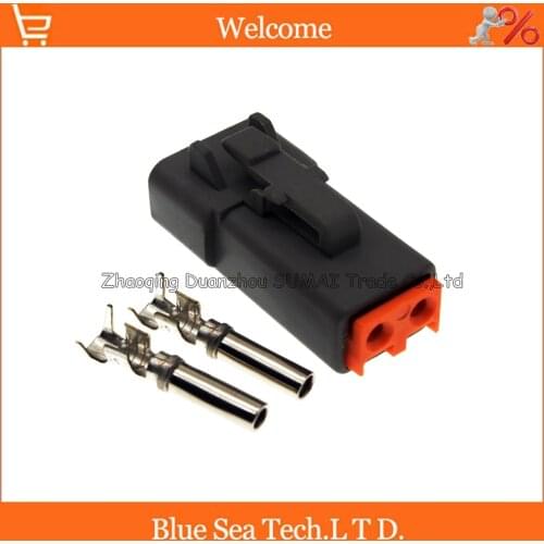 Deutsch DTP06-2S 2Pin female heavy truck/car fittings plug/Spot light control harness plug for DEUTSCH Benz ect.car
