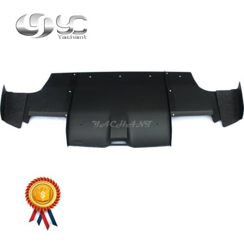 Car-Styling FRP Fiber Glass Rear Bumper Diffuser Fit For 2008-2012 Impreza GRB STI VS Style Rear Diffuser Kit with out side fin