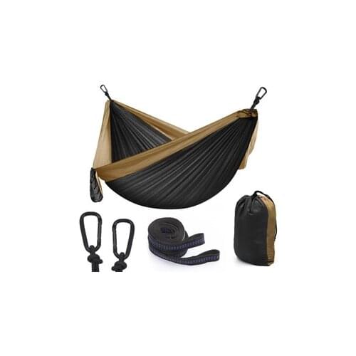 Outdoor camping hammock parachute cloth 260 * 140 single camping hammock