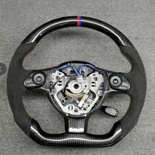 Forged Carbon Fiber Alcantara Suede Steering Wheel For Subaru BRZ For Toyota 86 GT86 2013 2014 2015 2016 2017 2018 2019 2020