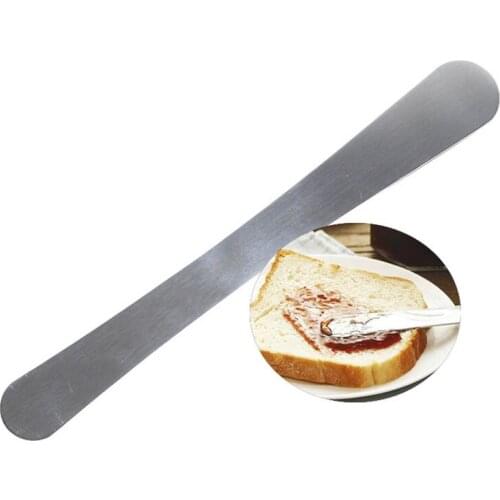 Stainless Steel Kitchen Pastry Cake Spatula Buttercream Integrated round head demoulding knife Cake Decorating Tools