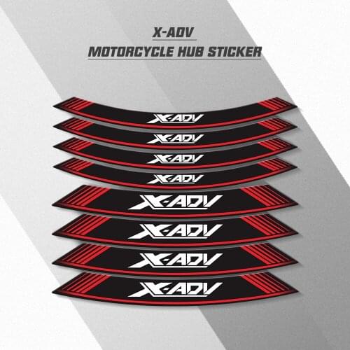 Motorcycle inner Rim stickers stripe protection wheels decals decorative tires sticker for HONDA X-ADV XADV 750
