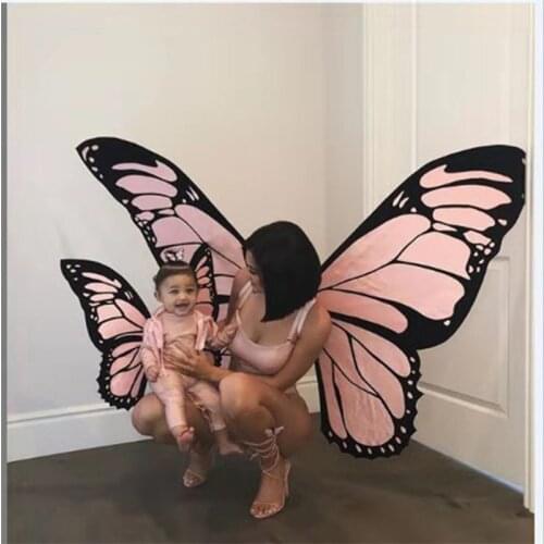 2020 New Halloween Cosplay Butterfly Wing Fairy Costumes Mothers Kids Matching Elves Princess Attractive Holiday Fashion Costume