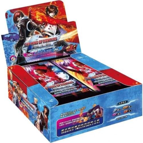 Original KOF tcg flash collection cards AR battle cartas games card Children Christmas Birthday Gift carte juego de cartas p