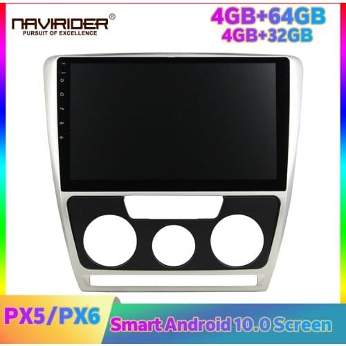 PX6 Android Player For Skoda Octavia 2007-2009 Car Radio Stereo Carplay Head Unit Multimedia Recorder GPS Navigation Autoradio