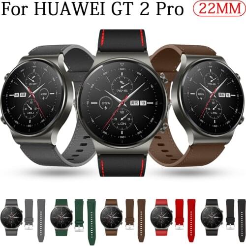 For Huawei Watch GT 2 Pro Official style Strap WristStrap Replacement Bracelet Sports Leather Band For huawei gt2 pro Wristband