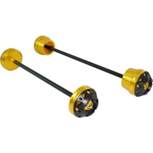 Waase Motorbike For Yamaha XSR700 XSR 700 2016 2017 2018 2019 2020 Front & Rear Wheel Fork Axle Slider Cap Crash Protector