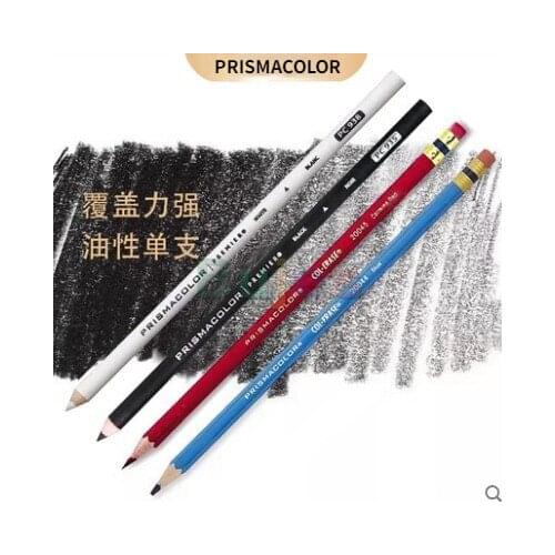 1/2pc Prismacolor Colored Pencil Black White Skin Colors,Professional Highlight Sketch Pencils,Artist Quality,Coloring,Bright