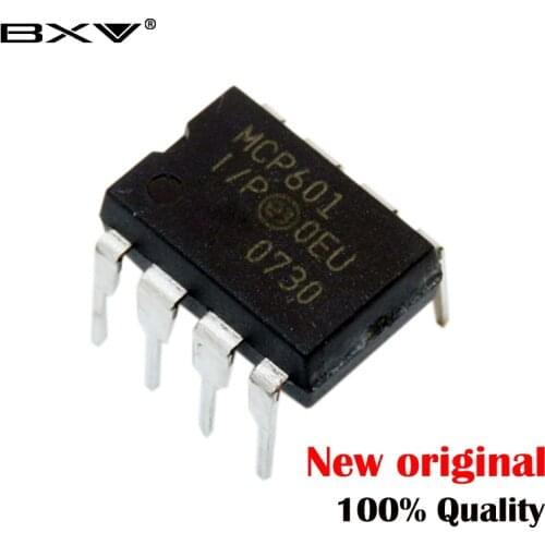5PCS MCP601-I/P DIP-8 MCP601 DIP MCP601-I DIP8 IC