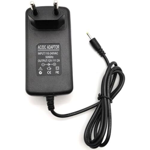 50pcs 12V 2A 2.5mm / 2.5*0.7mm Charger Power Supply Adapter for Ainol Hero Chuwi V9 Cube U9GT2 U30GT2 U9GT5 Visture V97 HD