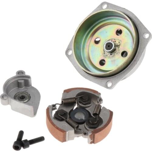 7T Gear Box Drum Bell Housing Clutch Pad for 43-49cc Pocket Bike ATV Quad ATV