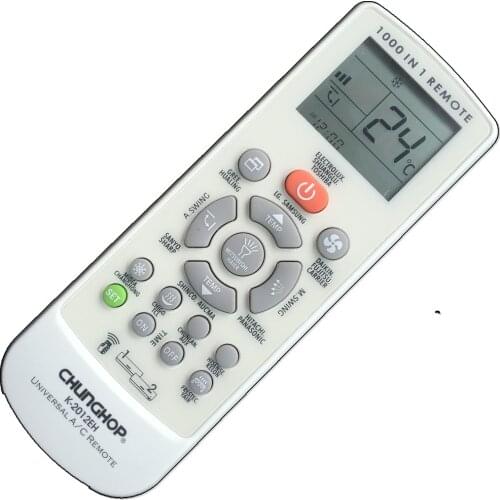 A/C controller Air Conditioner Conditioning Remote Control CHUNGHOP K-2012eh FAST COOL HEAT LIGHT