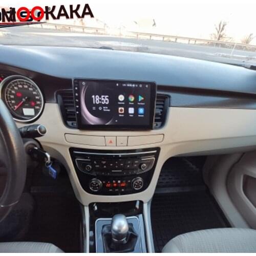 Android 10 Car DVD Player GPS Navigation Radio Stereo For PEUGEOT 508 2011 2012 2013 2014-2018 Head Unit Auto Radio Multimedia