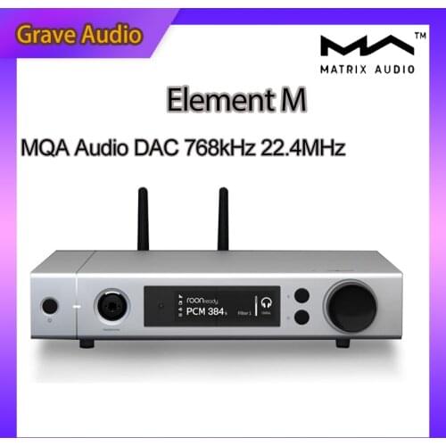 Matrix element M ES9028Pro MQA Audio DAC 768kHz 22.4MHz HiFi Lossless Music Player Desktop Decoder