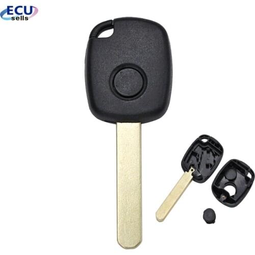 1 Buttons Remote Blank Car Key Shell Case Cover Fob For Honda Odyssey Uncut Blade