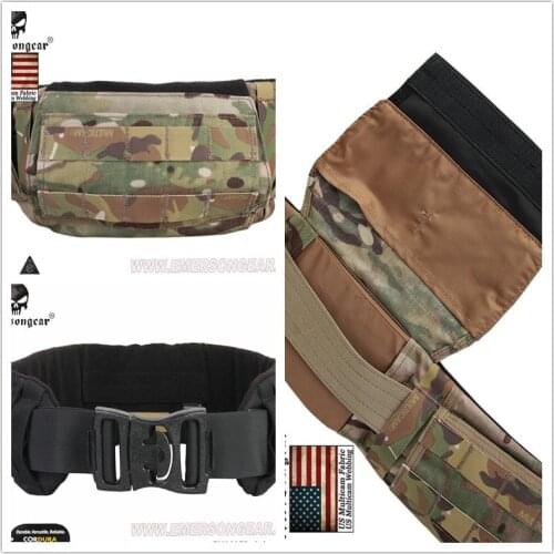 EMERSON CRYE PRECISION AVS LOW PROFILE BELT MULTICAM Men Airsoft Combat Military Army belt