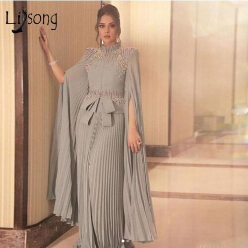 Lisong Womens Evening Chiffon Dresses