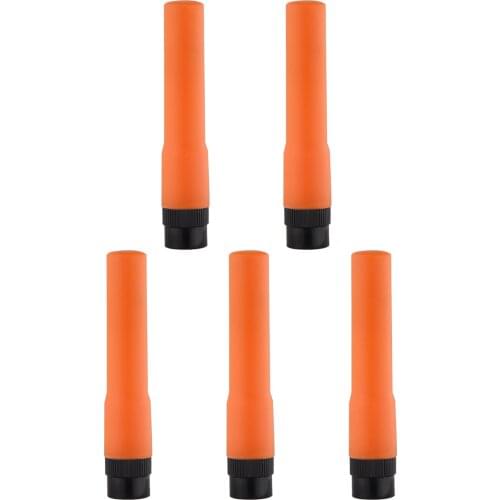 2/5/10PCS ST20 Mini Antenna Dual Band SMA-Male 144MHz/430MHz Antenna for HYT Icom TYT BAOFENG Wonxun KG-UV9D/Mate Walkie Talkie